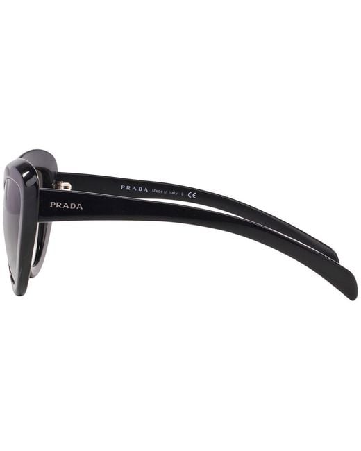 Prada White Logo Gradient Sunglasses