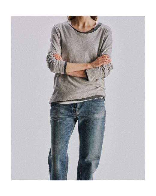 The Row Gray Fraya T-Shirt
