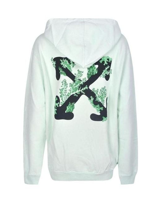 Off-White c/o Virgil Abloh Blue Arrowhead Printed Sweater