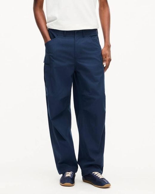 KENZO Blue Varsity' Cargo Pants for men