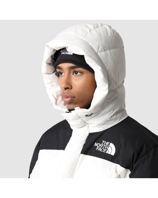 The North Face Black Logo Embroidered Zipped Puffer Jacket for men
