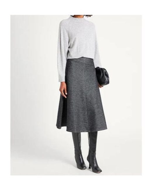 MAX&Co. Gray Long-Sleeved Knitwear