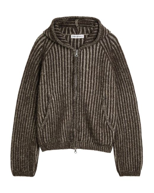 Our Legacy Multicolor Striped Wool Knit Sweater for men