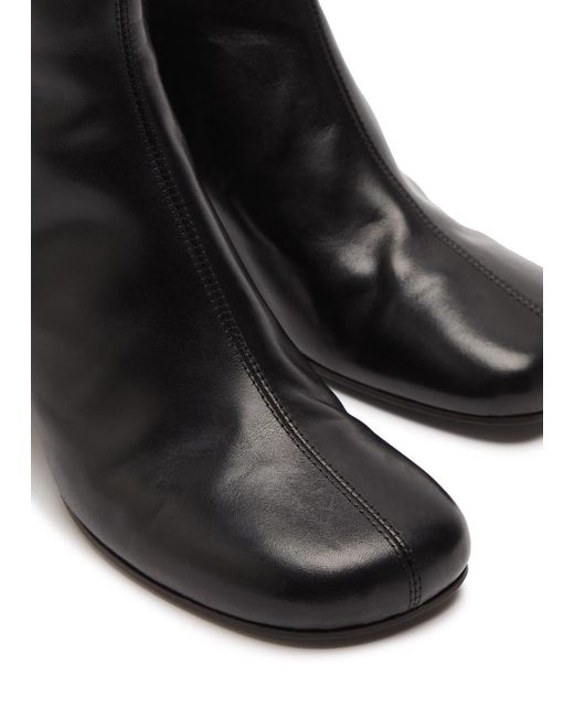 Lemaire Black Leather Boots