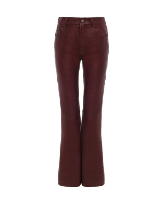 Chloé Purple Chloé Flared-Leg Pants