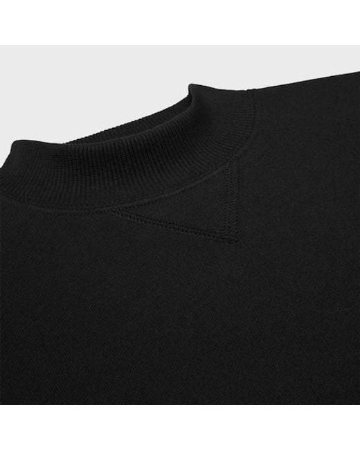Céline Black Loose Sweatshirt