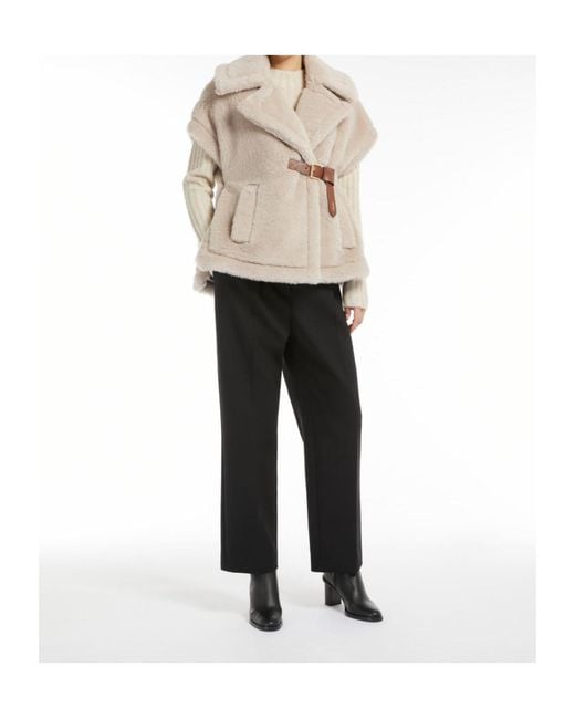 Max Mara Natural Cape