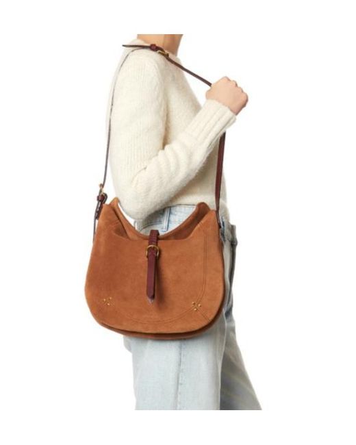 Jérôme Dreyfuss Brown Luis Shoulder Bag Adjustable Strap