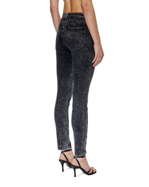 DIESEL Blue Babhila Mid-Rise Skinny Jeans