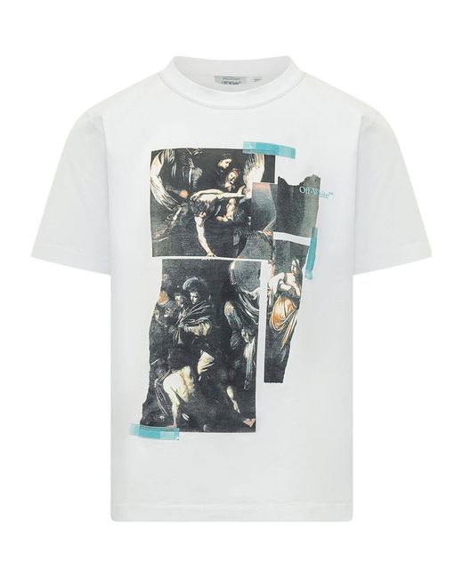 Off-White c/o Virgil Abloh White Crew-Neck T-Shirt for men
