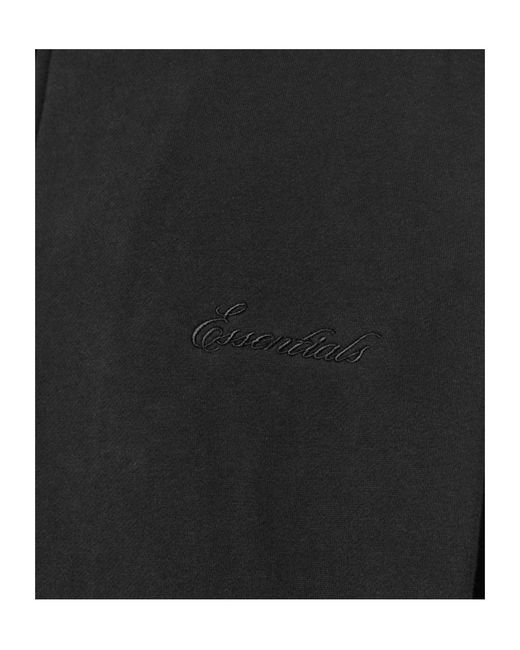 Fear Of God Black Zippered Long-Sleeved Casual Jacket for men