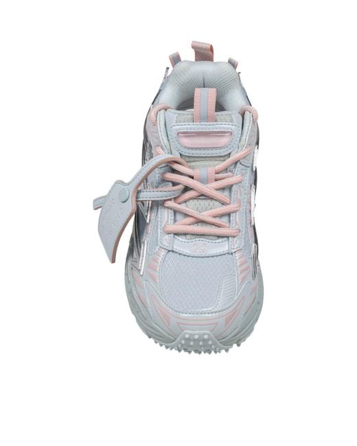 Off-White c/o Virgil Abloh Gray Lace-Up Sneakers