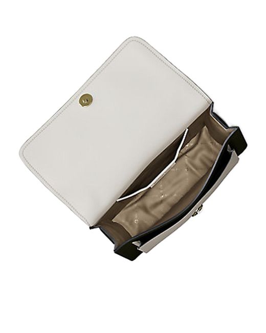 Michael Kors Green Claire Small Patchwork Crossbody Bag