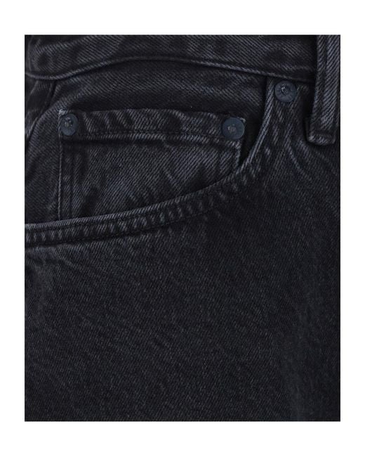 Agolde Blue Spiral Jeans