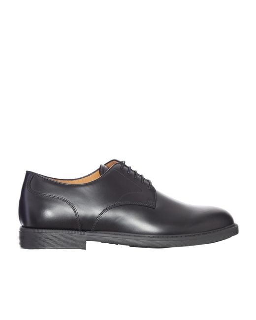 Church's Gray Round-Toe Lace-Up Shoes for men