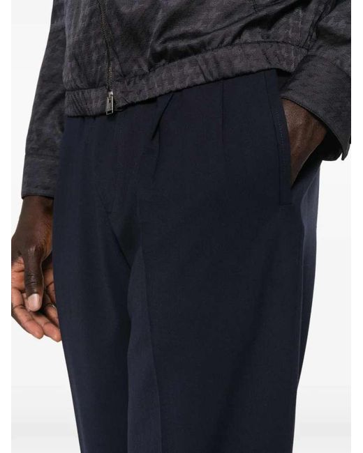 Zegna Blue Jogging Pants for men