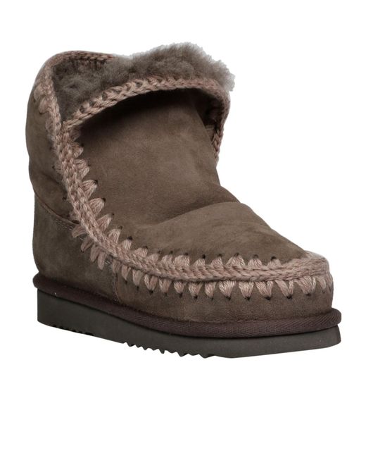 Mou Brown 18 Ankle Boots
