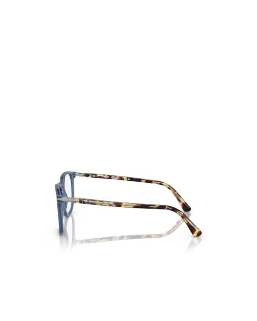 Persol White Round-Frame Glasses for men