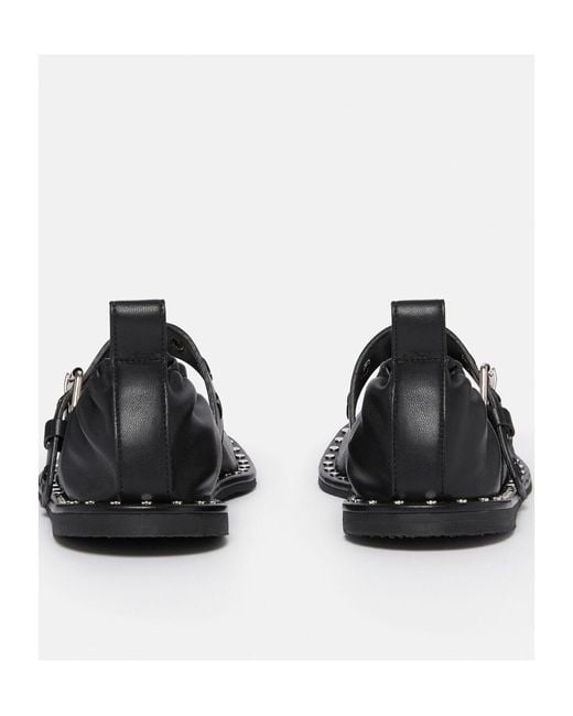 Stella McCartney Black Falabella Star-Studded Ballet Flats