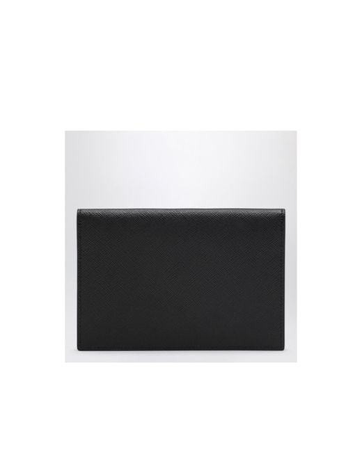 Prada Black Logo Wallet for men