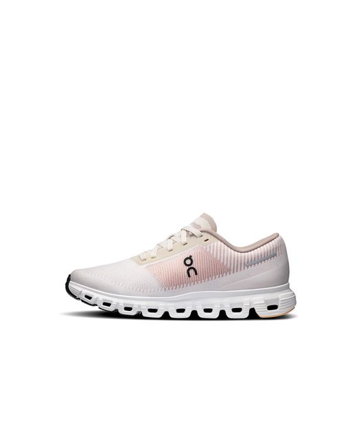 On Shoes White Cloud 6 Push Sneakers