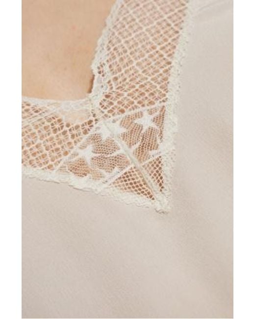 Zadig & Voltaire Natural Suspender Top