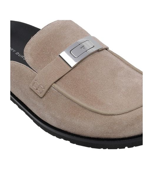 Tory Burch Brown Leelee Mules