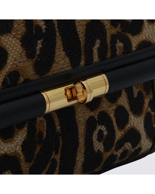 Dolce & Gabbana Black Mini Marlene City Cross Body Bag