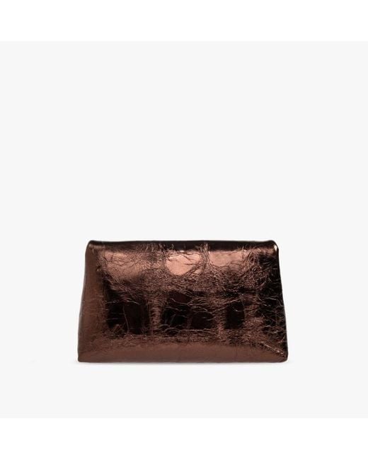 Dries Van Noten Brown Chain Shoulder Bag