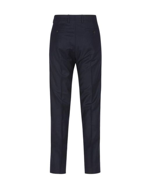 AMI Blue Ami Tailored Trousers for men