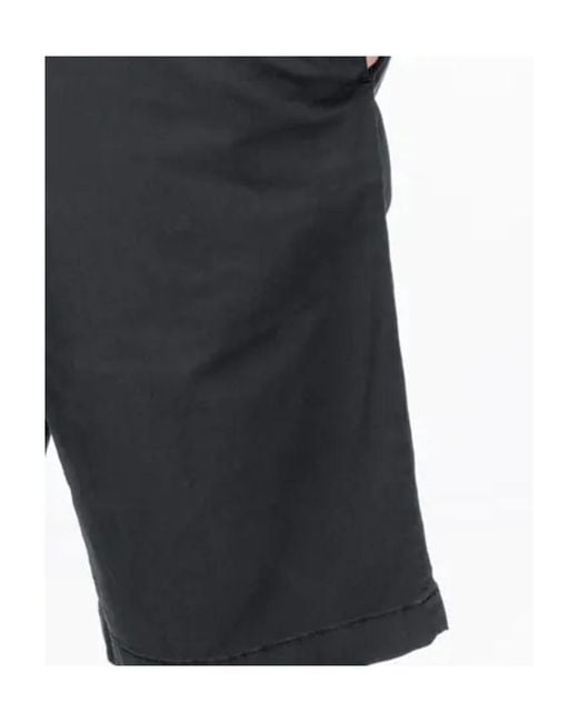 Paul & Shark Black Logo Shorts for men