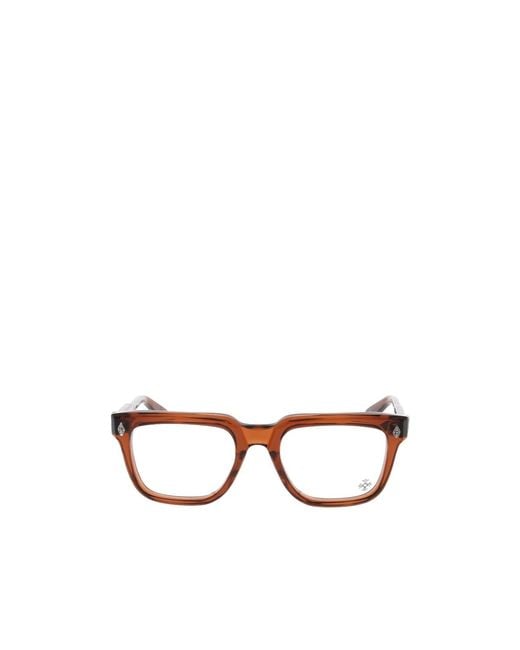 Chrome Hearts White Full-Rimmed Plano Lenses for men