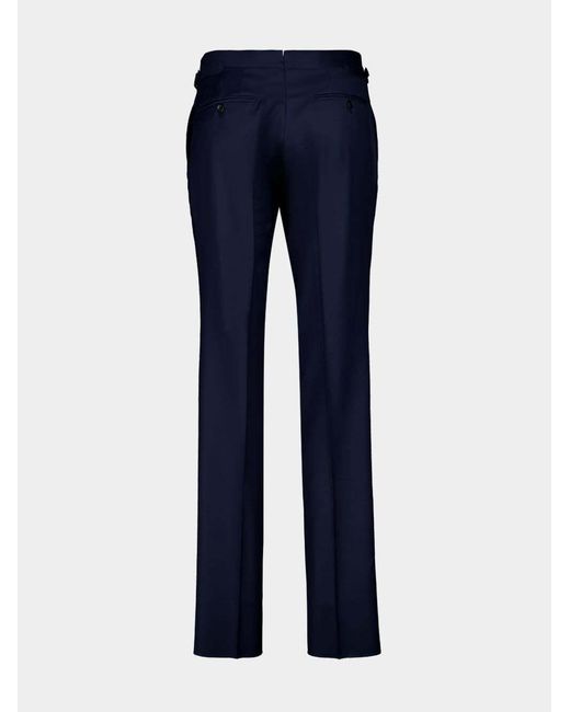 Tom Ford Blue Single-Breasted Tailored Suit for men