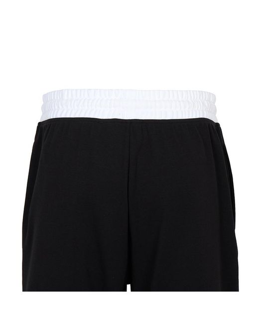Boss Black Logo-Trim Drawstring Shorts for men