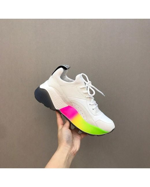 Stella McCartney White Eclypse Sneakers
