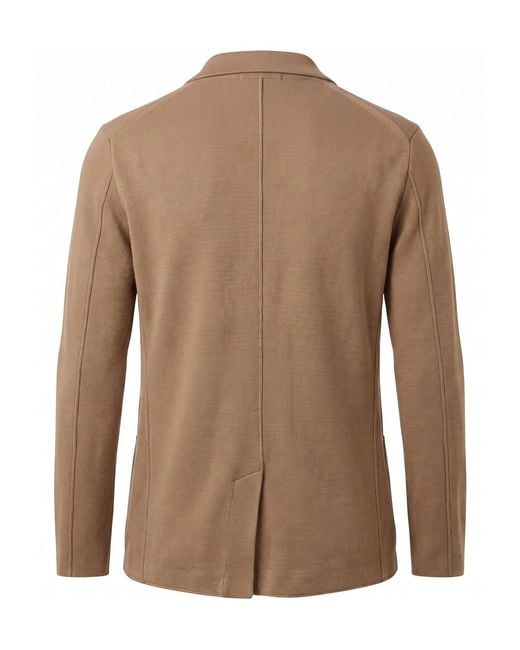 Drumohr Brown Single-Breasted Blazer for men