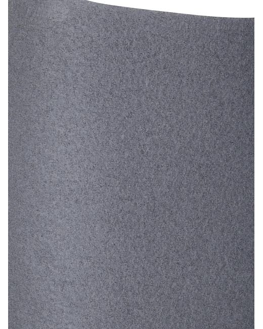 Rier Gray Walker Compact Maxi Skirt