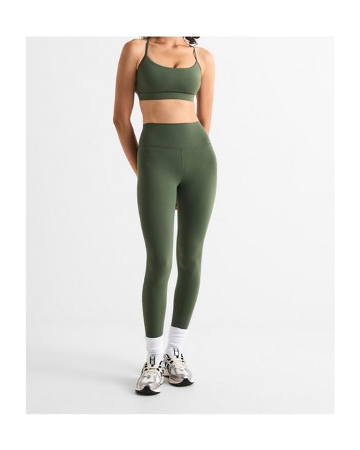 Varley Green Athletic Compression Leggings