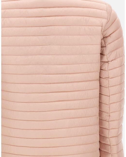 Save The Duck Pink Iris Alyssa Quilted Down Jacket