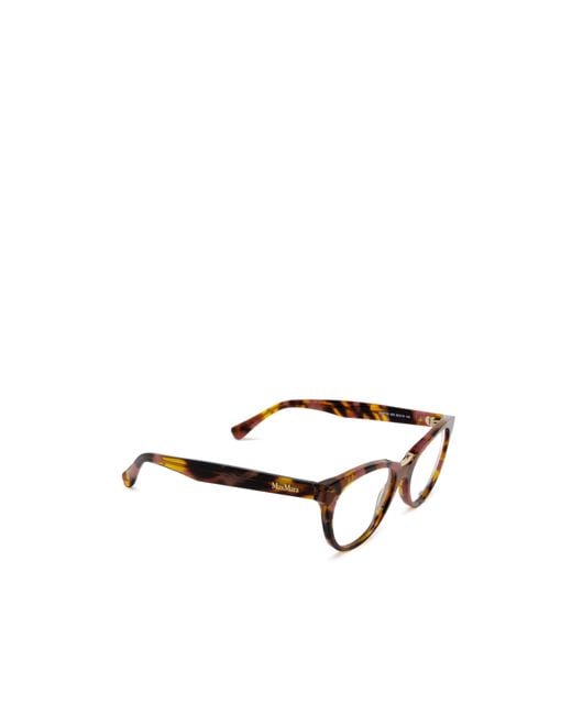 Max Mara White Cat-Eye Glasses