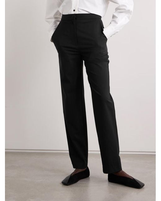 Co. Black Straight-Leg Casual Pants