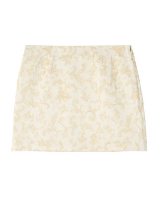 Posse Natural Isla Printed Mini Skirt