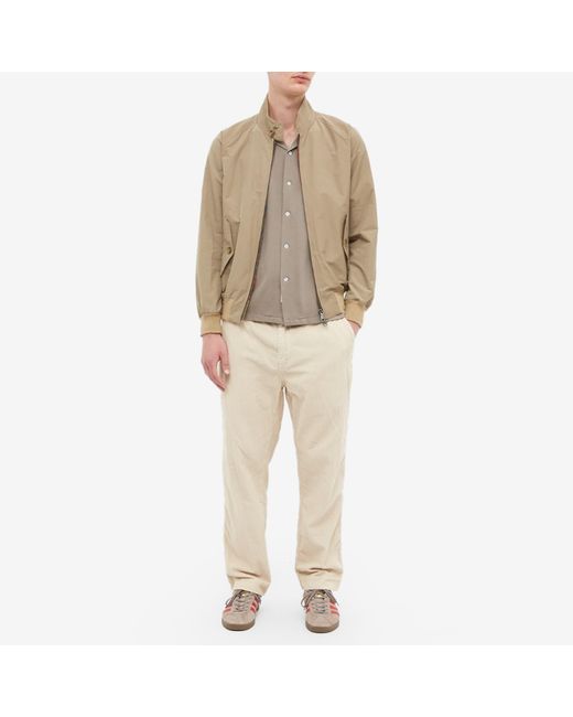 Baracuta Natural High Neck Bomber Jacket for men