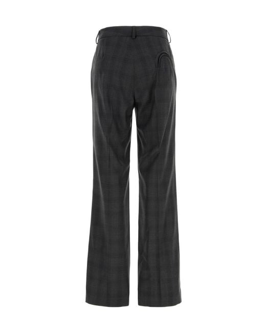 Blazé Milano Black Casual Trousers With Belt Loops