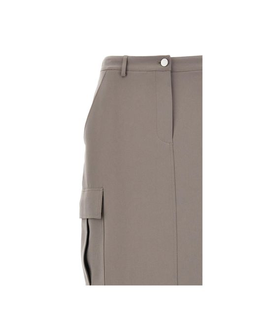 Theory Gray Skirts