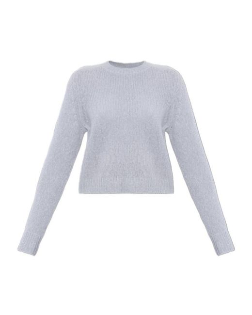 Lisa Yang White Solene Ribbed Knitted Sweater