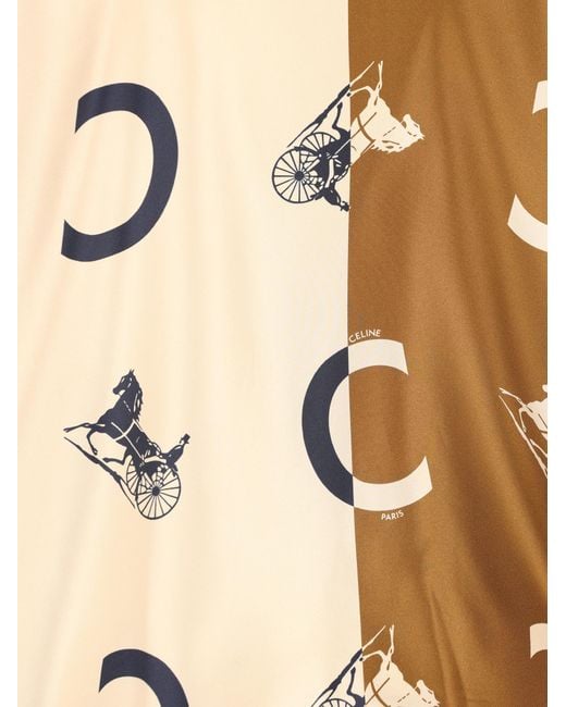 Céline Metallic Pyjama Shirt