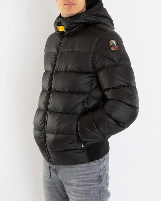 Parajumpers Gray Long-Sleeved Down Jacket for men