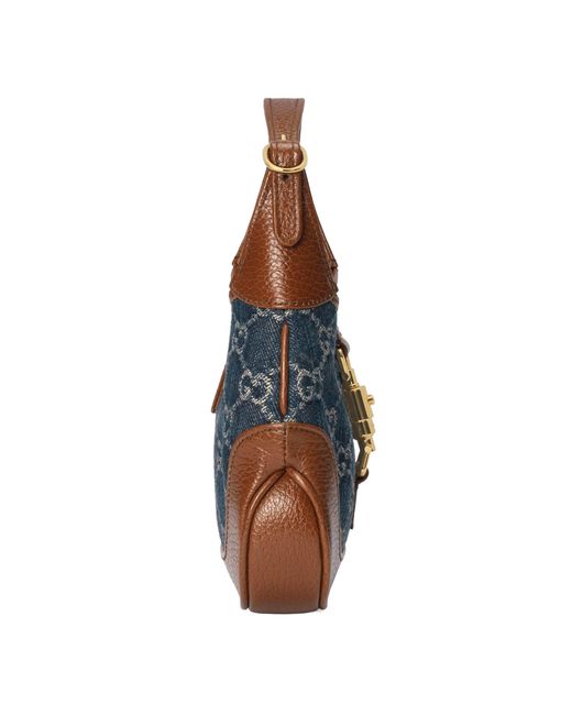 Gucci Blue Mini Jackie 1961 Shoulder Bag