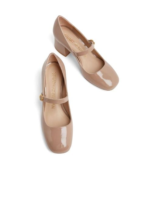 Stuart Weitzman Pink Logo High Heels